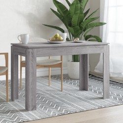 Sonata H Трапезна маса, сив сонома, 120x60x76 см, инженерно дърво - Mese de dining