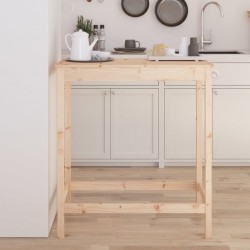 Sonata H Бар маса, 100x50x110 см, борово дърво масив - Mese de dining