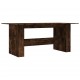 Sonata H Трапезна маса, опушен дъб, 180x90x76 см, инженерно дърво