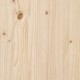 Sonata H Трапезна маса X-образна рамка 160x80x75 см бор масив и чугун