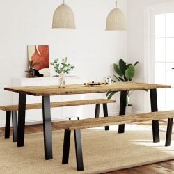 Sonata H Трапезна маса, 200x90x75 см, акациево дърво масив - Mese de dining