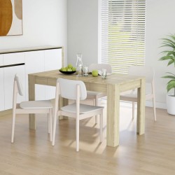 Sonata H Трапезна маса, дъб сонома, 140x74,5x76 см, инженерно дърво - Mese de dining