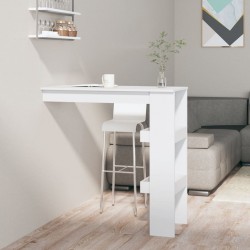 Sonata H Стенна бар маса, бяла, 102x45x103,5 см, инженерно дърво - Mese de dining