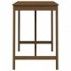 Sonata H Бар маса, меденокафява, 140x80x110 см, борово дърво масив