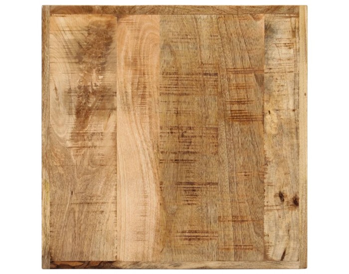 Sonata H Бар маса 55x55x107 см масивно мангово дърво и желязо