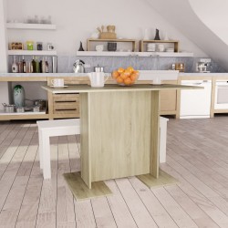 Sonata H Трапезна маса, дъб сонома, 110x60x75 см, инженерно дърво - Mese de dining