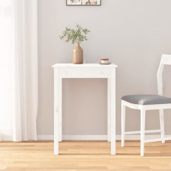 Sonata H Трапезна маса,Бяло,55x55x75см, борово дърво масив - Mese de dining