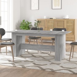 Sonata H Трапезна маса, сив сонома, 180x90x76 см, инженерно дърво - Mese de dining