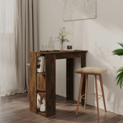 Sonata H Бар маса с рафт, сонома дъб, 102x50x103,5 см, инженерно дърво - Mese de dining