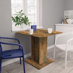 Sonata H Трапезна маса, опушен дъб, 80x80x75 см, инженерно дърво - Mese de dining
