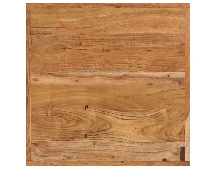 Sonata H Бар маса 55x55x107 см масивно дърво акация и желязо