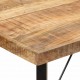 Sonata H Бар маса 180x70x107 см масивно мангово дърво и желязо