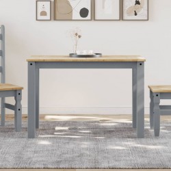 Sonata H Трапезна маса Panama сива 117x60x75 см бор масив - Mese de dining