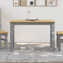 Sonata H Тоалетка Corona, сива, 112x60x75 см, бор масив - Mese de dining