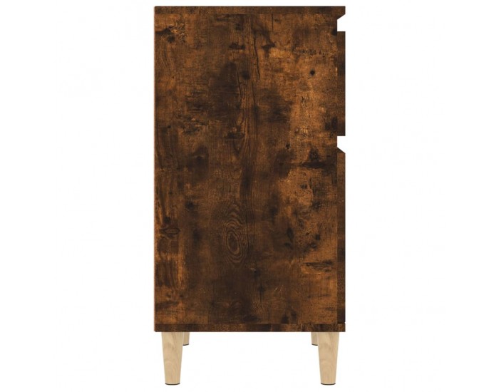 Sonata Noptiere, 2 buc., stejar afumat, 40x35x70 cm