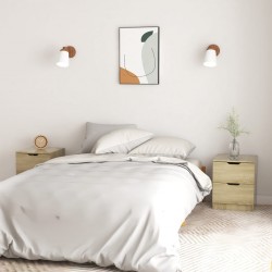 Sonata H Нощни шкафчета 2 бр дъб сонома 40x40x50 см инженерно дърво - Noptiere