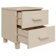 Sonata H Нощни шкафчета HAMAR 2 бр меденокафяви 40x35x44,5 см бор масив
