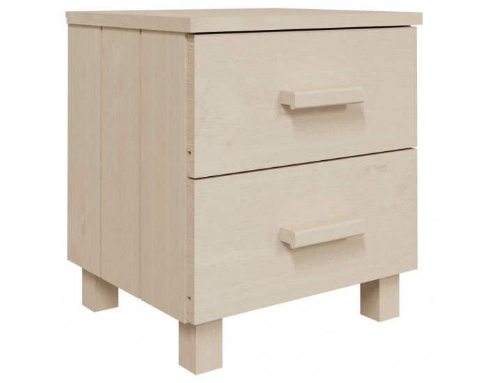 Sonata H Нощни шкафчета HAMAR 2 бр меденокафяви 40x35x44,5 см бор масив