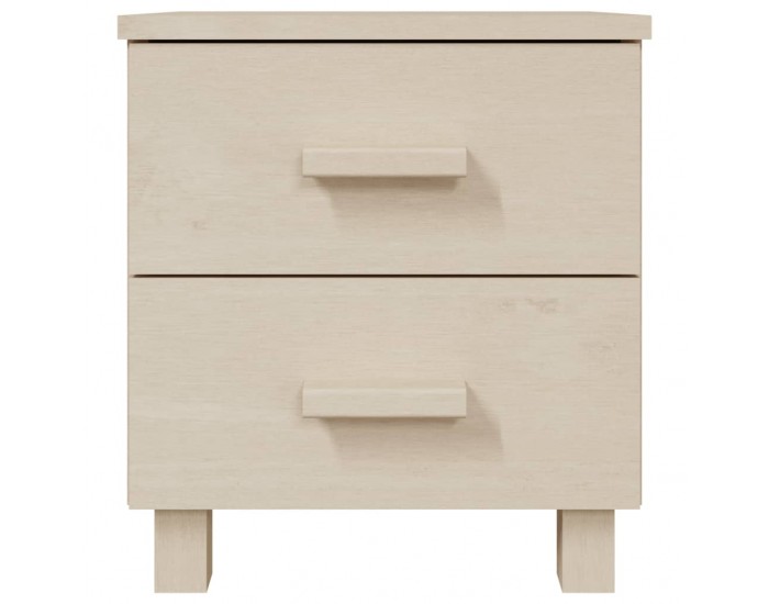 Sonata H Нощни шкафчета HAMAR 2 бр меденокафяви 40x35x44,5 см бор масив