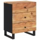 Sonata H Нощно шкафче 50x33x62 см масивна акация и инженерно дърво