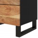 Sonata H Нощно шкафче 50x33x62 см масивна акация и инженерно дърво