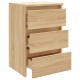 Sonata H Нощни шкафчета 2 бр сонома дъб 40x35x62,5 см инженерно дърво