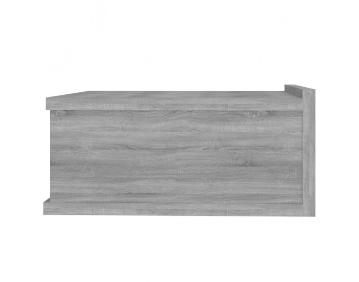 Sonata H Плаващо нощно шкафче сив сонома 40x30x15 см инженерно дърво