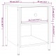 Sonata H Нощни шкафчета 2 бр кафяв дъб 40x42x50 см инженерно дърво
