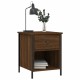 Sonata H Нощни шкафчета 2 бр кафяв дъб 40x42x50 см инженерно дърво