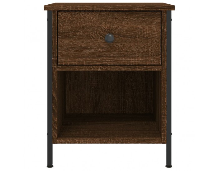 Sonata H Нощни шкафчета 2 бр кафяв дъб 40x42x50 см инженерно дърво