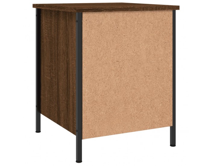 Sonata H Нощни шкафчета 2 бр кафяв дъб 40x42x50 см инженерно дърво