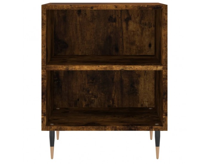 Sonata H Нощни шкафчета 2 бр опушен дъб 40x30x50 см инженерно дърво