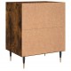 Sonata H Нощни шкафчета 2 бр опушен дъб 40x30x50 см инженерно дърво