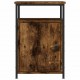 Sonata H Нощни шкафчета 2 бр опушен дъб 40x42x60 см инженерно дърво