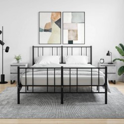 Sonata H Нощни шкафчета 2 бр бетонно сив 40x35x50 см инженерна дървесина - Noptiere