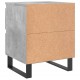Sonata H Нощни шкафчета 2 бр бетонно сив 40x35x50 см инженерна дървесина