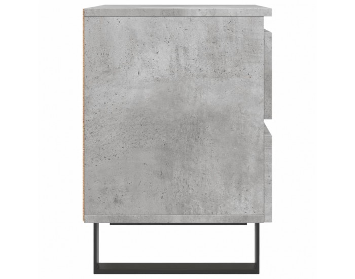 Sonata H Нощни шкафчета 2 бр бетонно сив 40x35x50 см инженерна дървесина