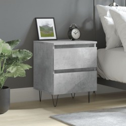 Sonata H Нощно шкафче бетонно сиво 40x35x50 см инженерно дърво - Noptiere