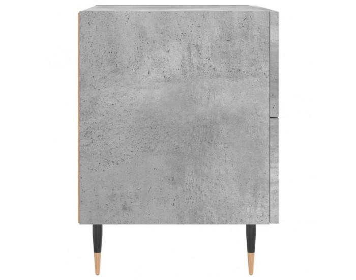 Sonata H Нощни шкафчета 2 бр бетонно сиво 40x35x47,5 см инженерно дърво