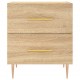Sonata H Нощни шкафчета 2 бр дъб сонома 40x35x47,5 см инженерно дърво