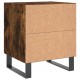 Sonata H Нощни шкафчета 2 бр опушен дъб 40x35x47,5 см инженерно дърво