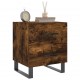 Sonata H Нощни шкафчета 2 бр опушен дъб 40x35x47,5 см инженерно дърво