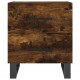 Sonata H Нощни шкафчета 2 бр опушен дъб 40x35x47,5 см инженерно дърво