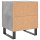 Sonata H Нощни шкафчета 2 бр бетонно сиво 40x35x47,5 см инженерно дърво