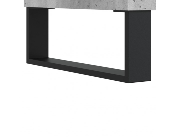 Sonata H Нощни шкафчета 2 бр бетонно сиво 40x35x47,5 см инженерно дърво
