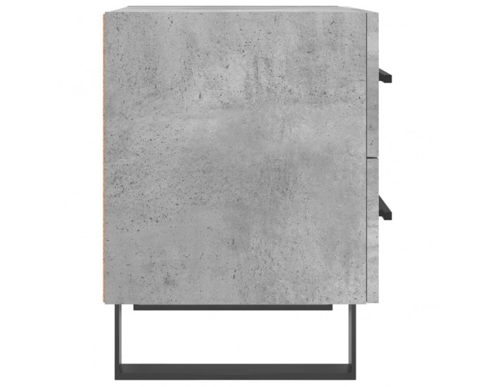 Sonata H Нощни шкафчета 2 бр бетонно сиво 40x35x47,5 см инженерно дърво