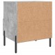 Sonata H Нощни шкафчета 2 бр бетонно сиво 40x35x47,5 см инженерно дърво