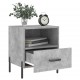 Sonata H Нощни шкафчета 2 бр бетонно сиво 40x35x47,5 см инженерно дърво