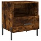 Sonata H Нощни шкафчета 2 бр опушен дъб 40x35x47,5 см инженерно дърво
