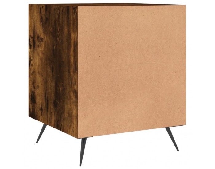 Sonata H Нощни шкафчета 2 бр опушен дъб 40x40x50 см инженерно дърво